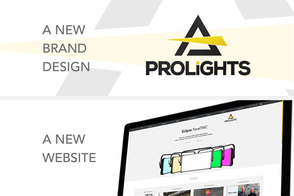 A new brand design / A new website PROLIGHTS